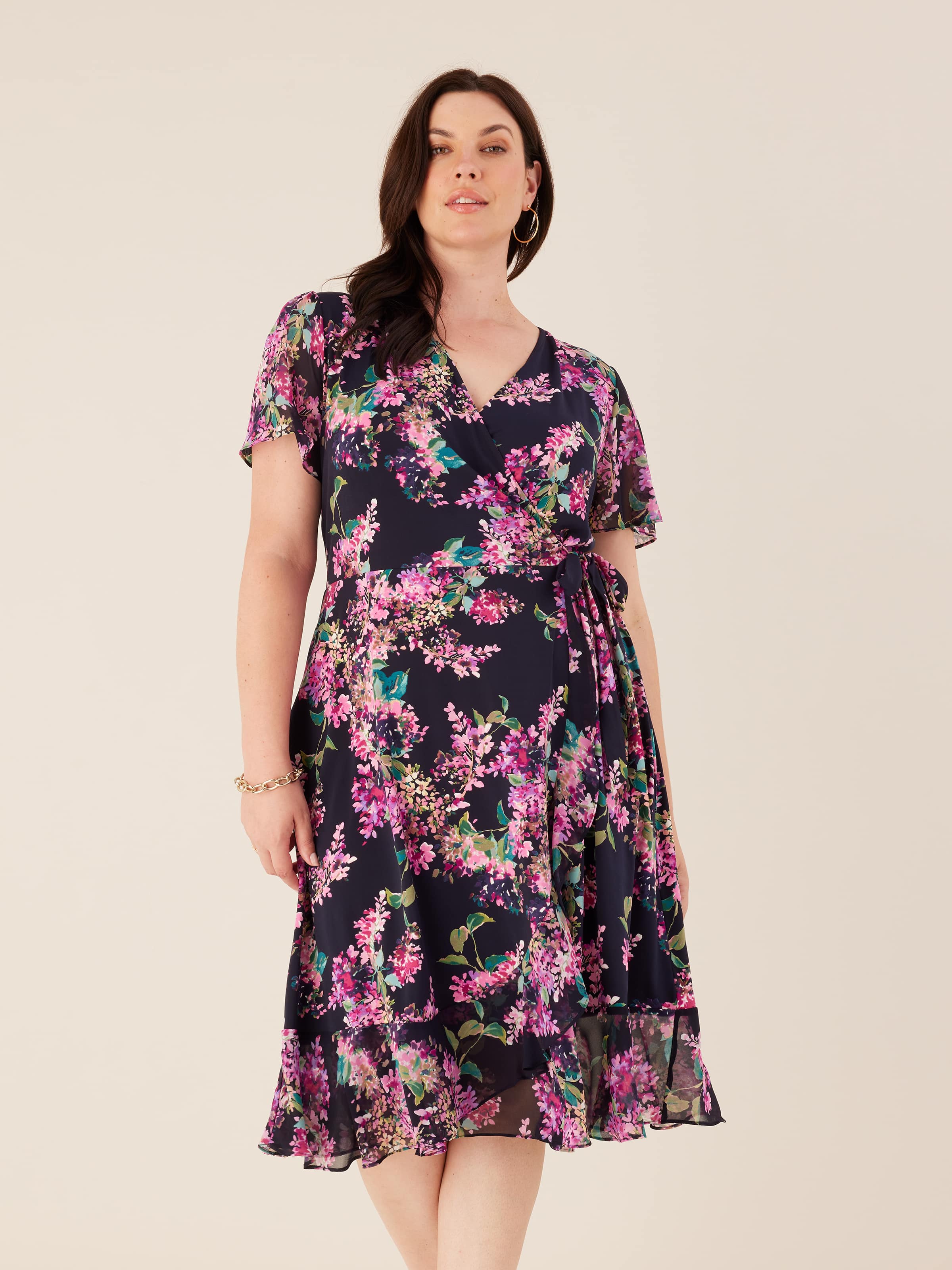 Curve Alma Dress - JacquiE Online