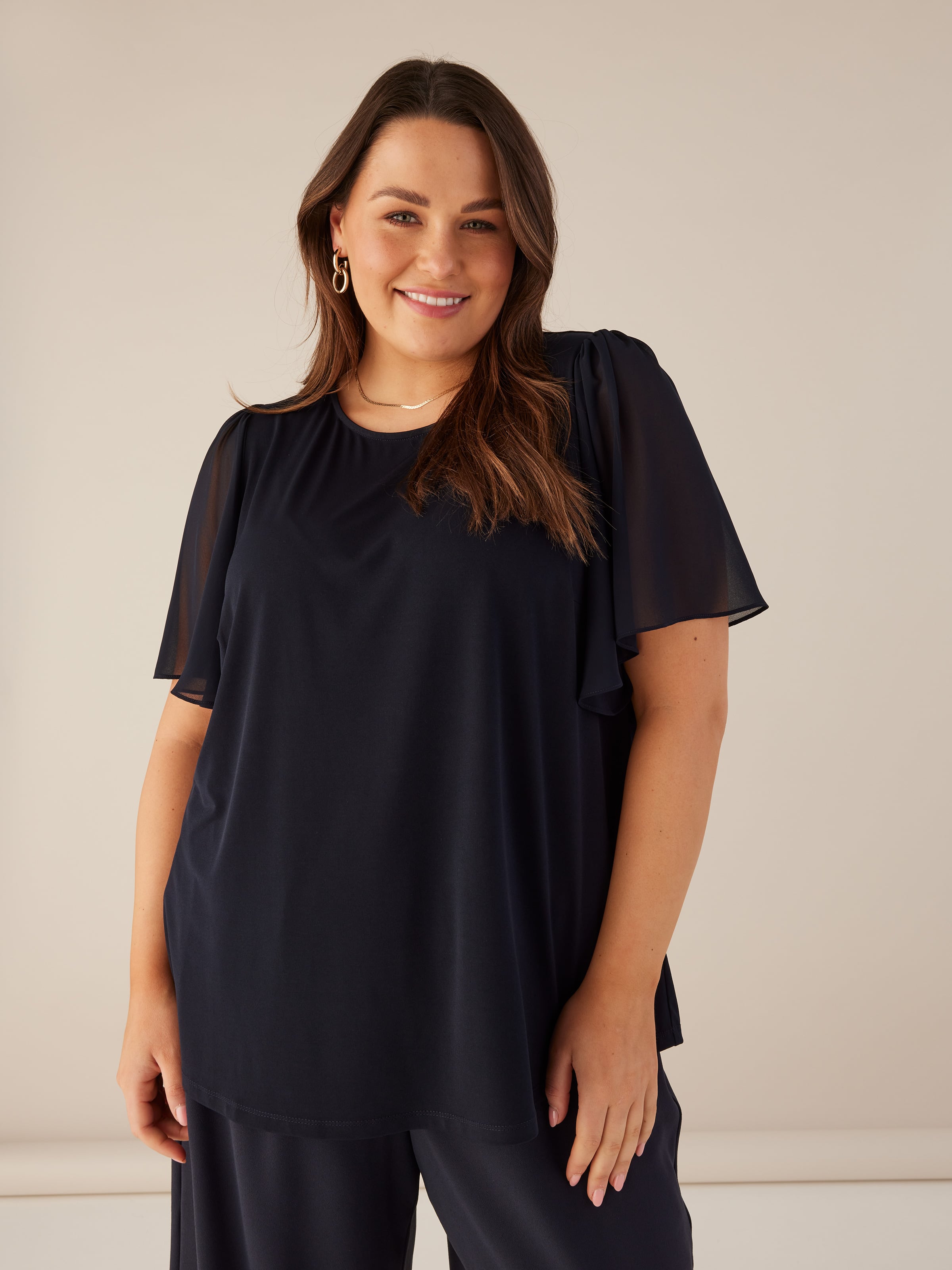 Jacqui E Curve Tops for Women